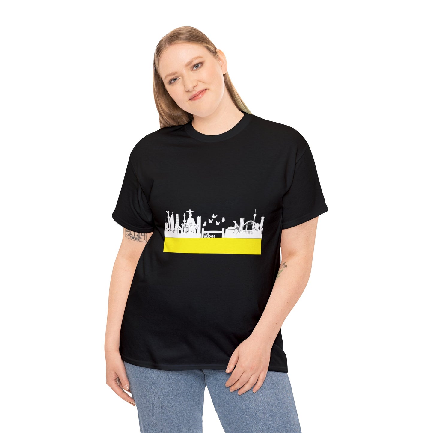 THE BRIDGE CANADA BLACK T-SHIRT