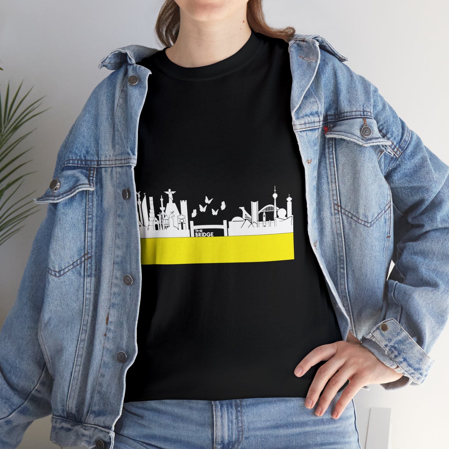 THE BRIDGE CANADA BLACK T-SHIRT