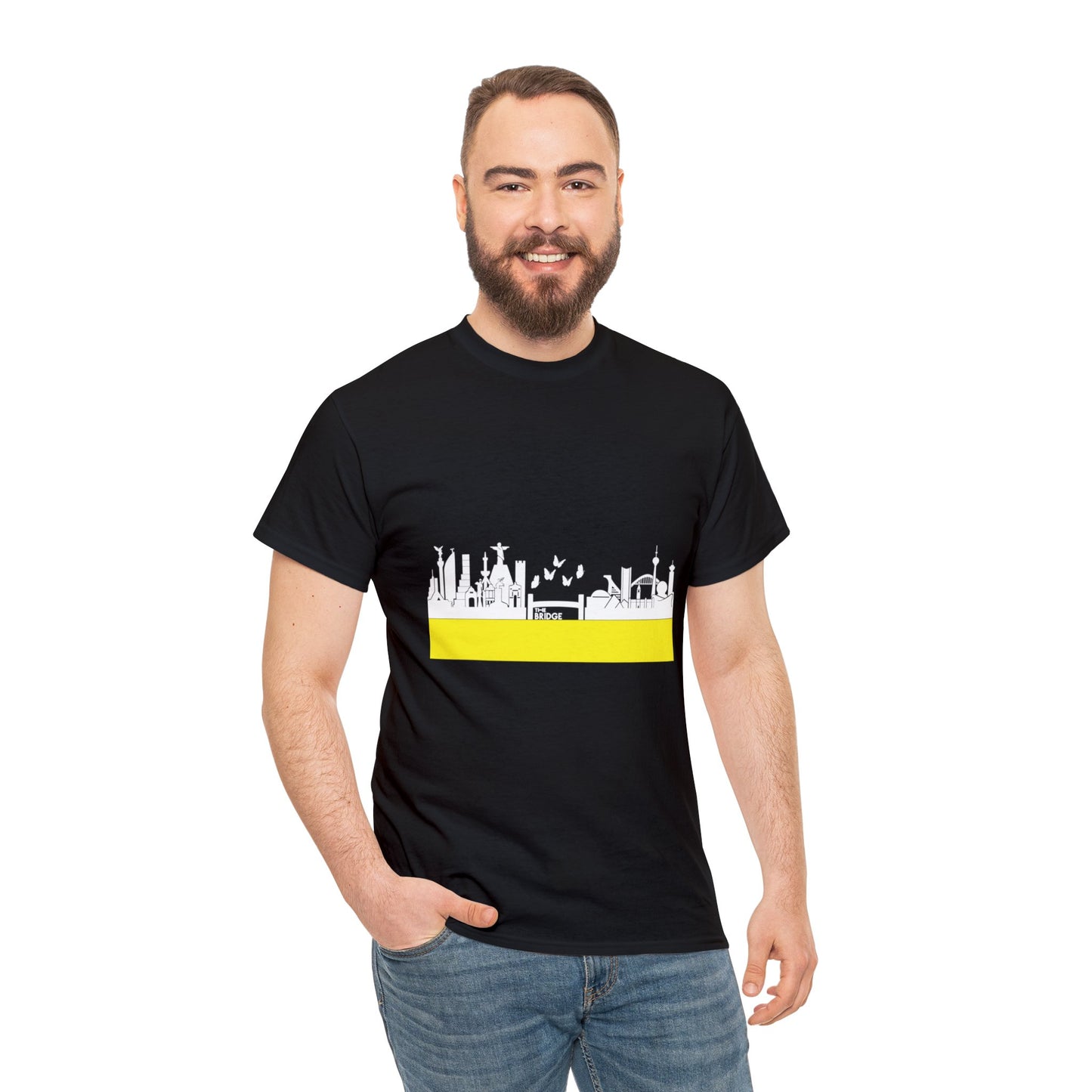 THE BRIDGE CANADA BLACK T-SHIRT