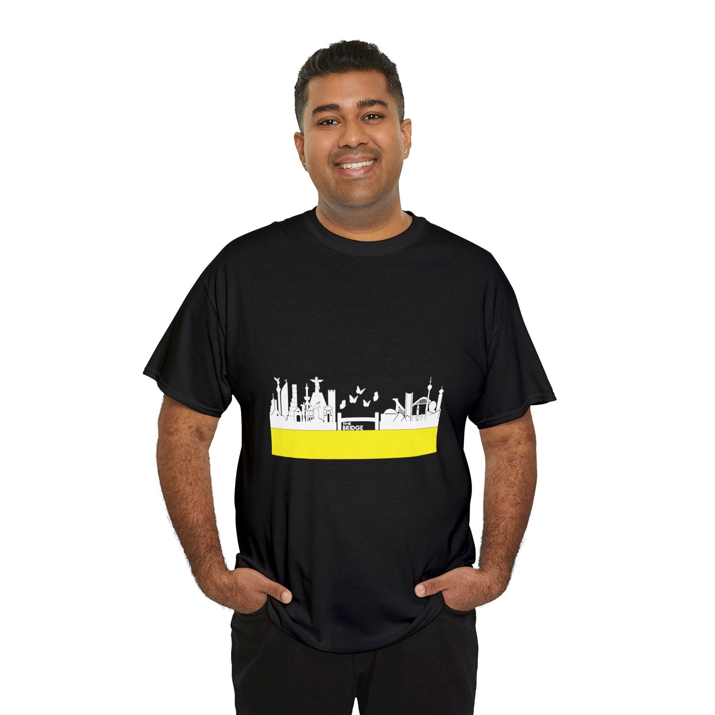 THE BRIDGE CANADA BLACK T-SHIRT