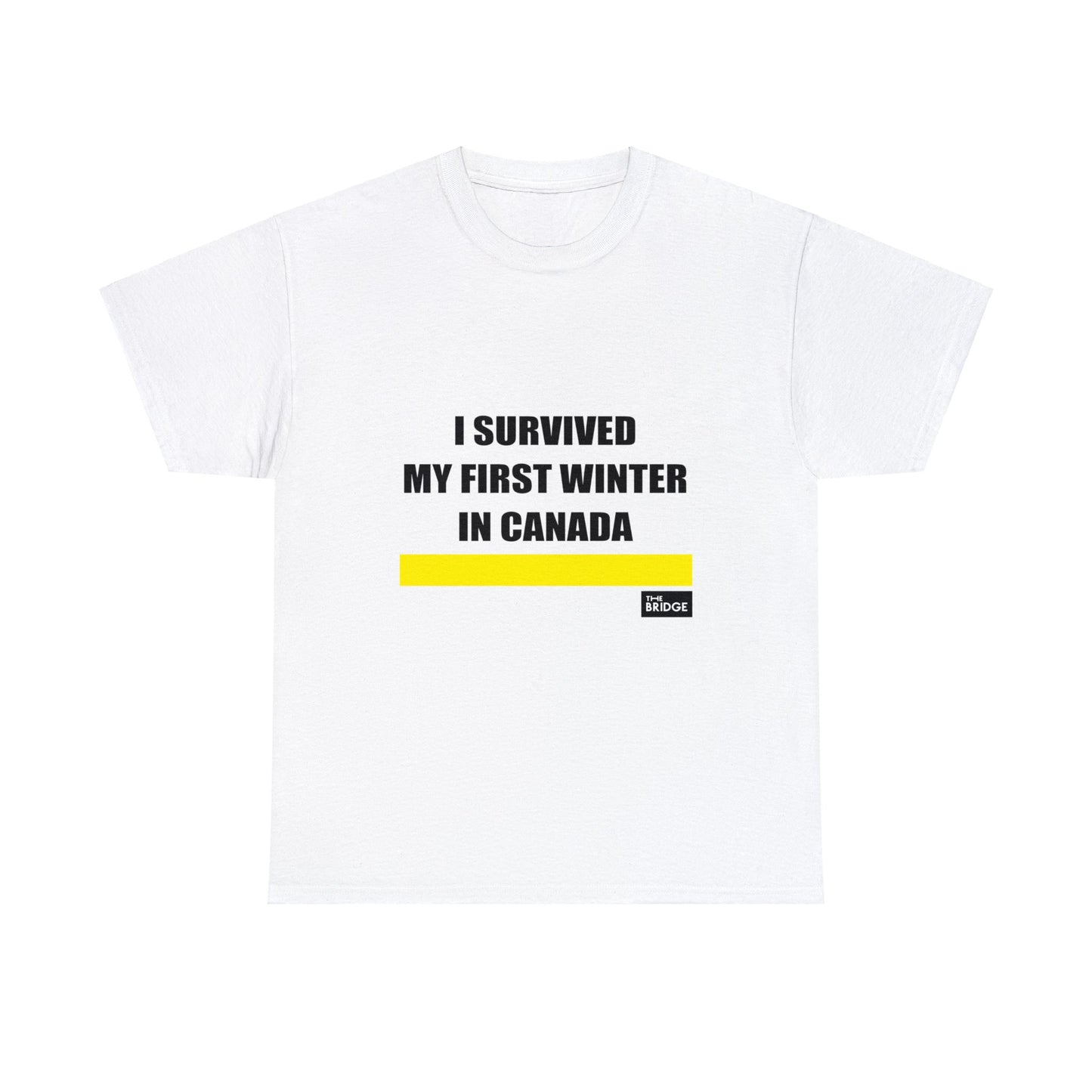 I SURVIVED MY FIRST WINTER - WHITE T-SHIRT