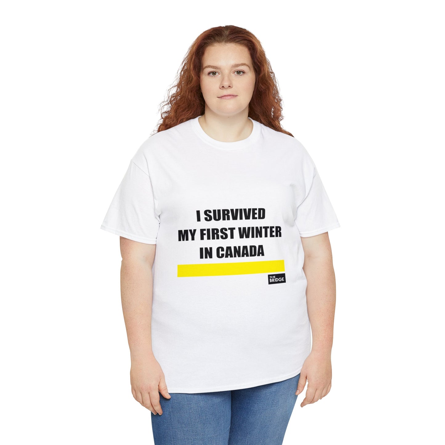 I SURVIVED MY FIRST WINTER - WHITE T-SHIRT