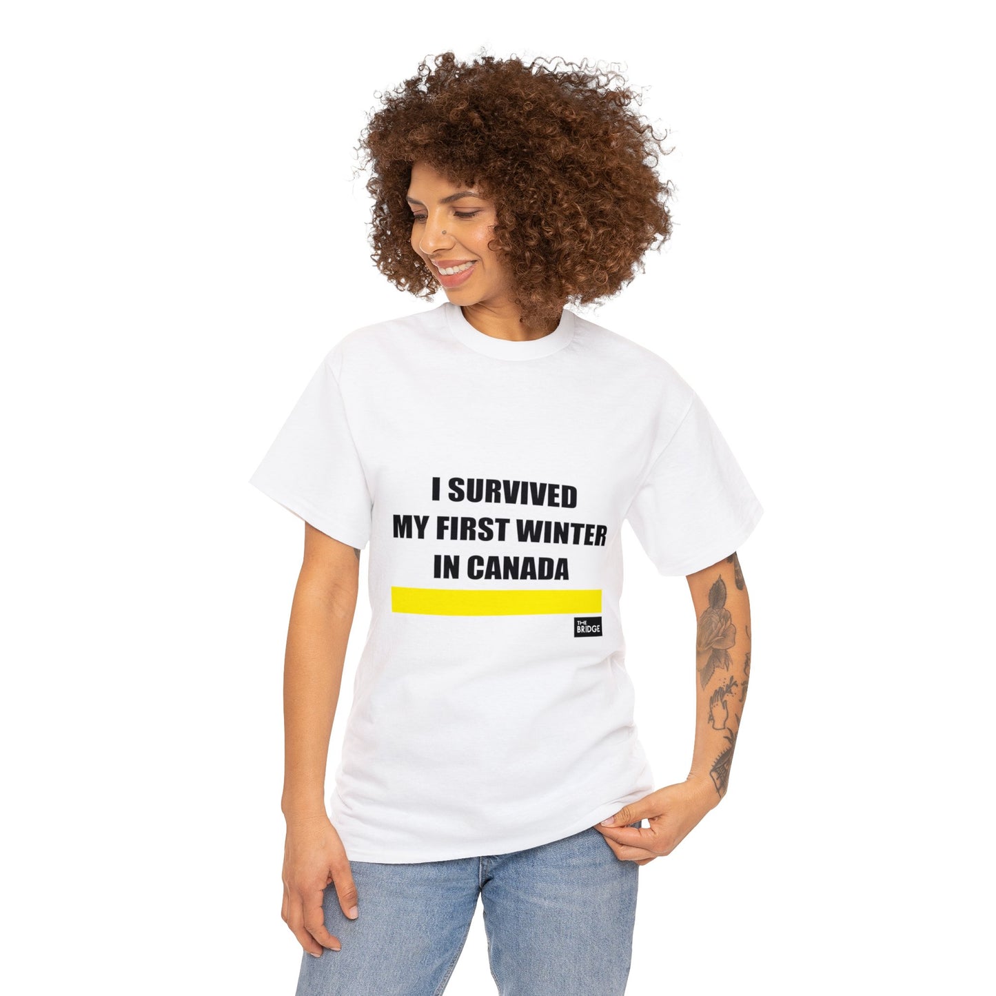 I SURVIVED MY FIRST WINTER - WHITE T-SHIRT