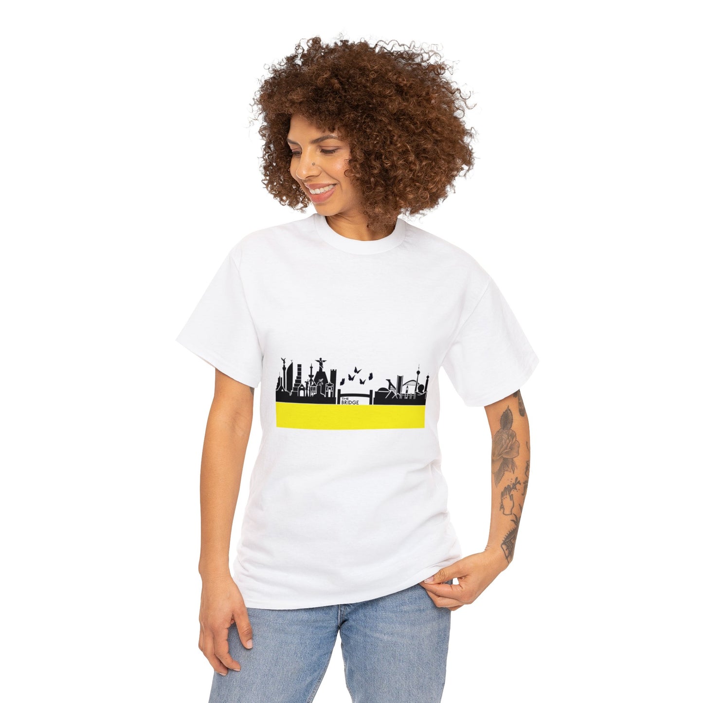 THE BRIDGE CANADA WHITE T-SHIRT