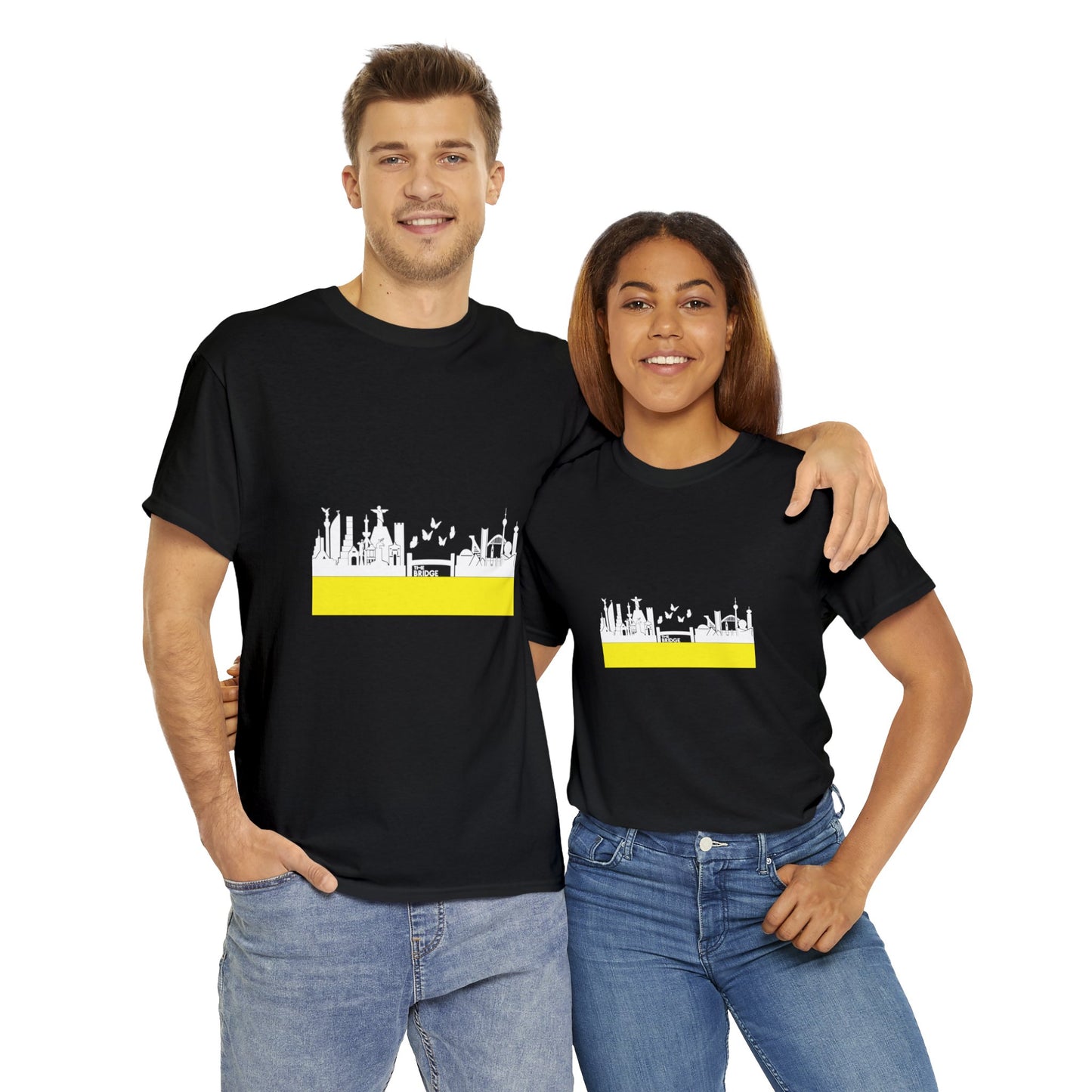 THE BRIDGE CANADA BLACK T-SHIRT